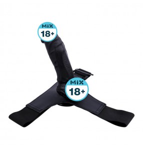 MIX - Female Detachable Strap-On (L:16cm - D:4cm)